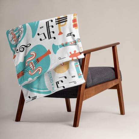Genius Series Throw Blanket - Louis