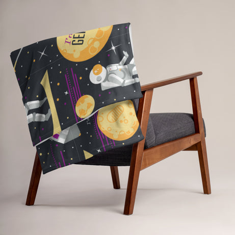 Genius Series Throw Blanket - Neil