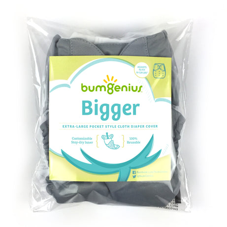 bumGenius Bigger™ - One-Size Pocket Cloth Diaper - fits 70-120 pounds